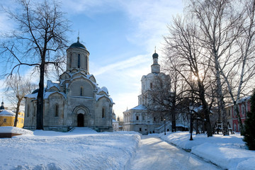 Fototapeta na wymiar Spaso-Andronicus monastery. Moscow, Russia