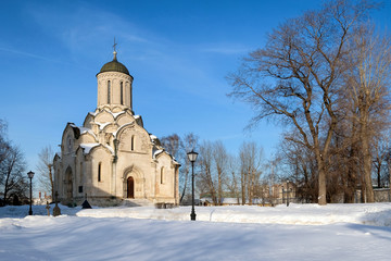 Fototapeta na wymiar Spaso-Andronicus monastery. Moscow, Russia