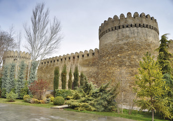 Obraz premium City of Baku, Republic Azerbaijan, old city