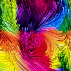 Foto op Plexiglas Vision of Liquid Color © agsandrew