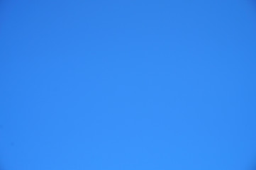 the texture of the sky without clouds of bright blue color