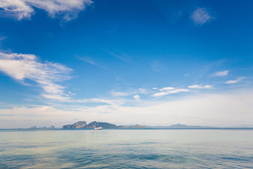 Tropical landscape of Koh Kradan