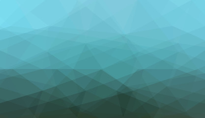 polygonal abstract blue background