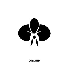 orchid icon isolated on white background for your web, mobile and app design