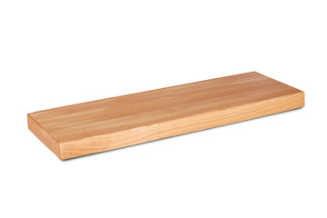 wooden stair of the stairs, on a white background