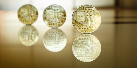 Coins of e-currency