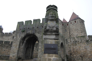 Castle of Carcassonne. Замок Каркассон, Франция