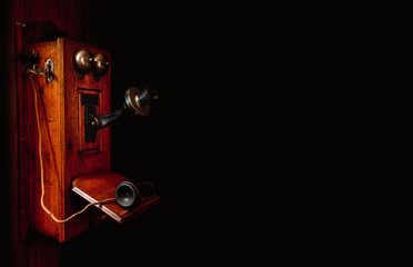 Vintage Crank Telephone in Working Order