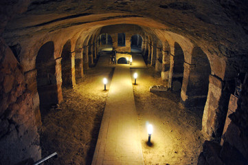 Ancona, Sirolo, caves of Camerano