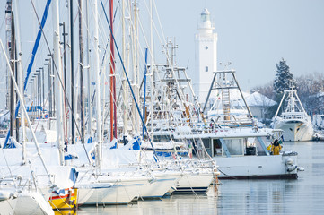 Il porto turistico di Rimini
