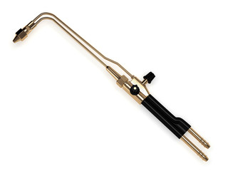 Gas cutting torch 3d rendering