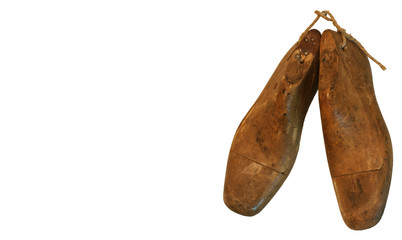 A pair of old shoe lasts