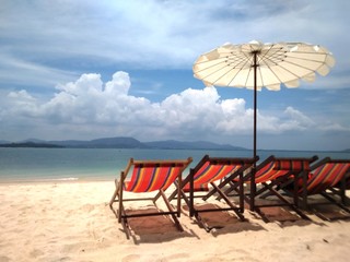 Relax on the beach