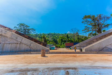 The tunnel was built to allow the car to pass and the animals crossed over to connect between Khao Yai National Park and Thap Lan National Park in Narathiwat, Prachin Buri.