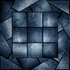 Naklejka premium abstract background made from grunge tiles