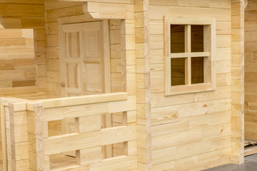 new wooden house for children
