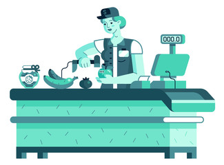 Supermarket Cashier