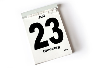 30. Juli 2019