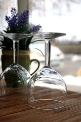  Elegant Decorative Glasses On Table 