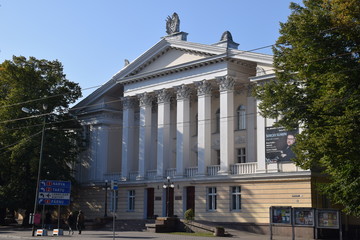 stalinist soviet building tallinn estonia