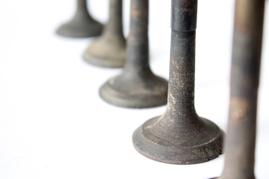  Old Engine Valves