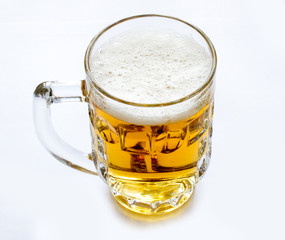  beer mug on white background