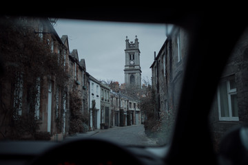 View from the car window