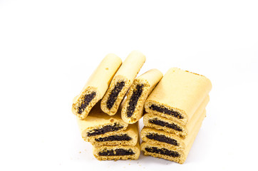 Newtons, most prominently fig newtons,