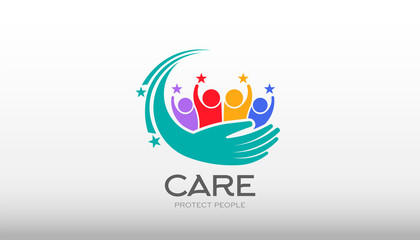 People Care Vector Illustration