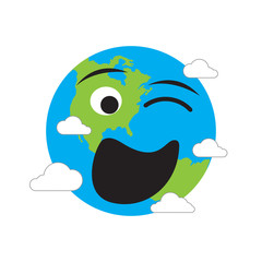 Happy earth emote. Earth day