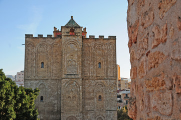 Fototapeta na wymiar Palermo, il castello della Zisa