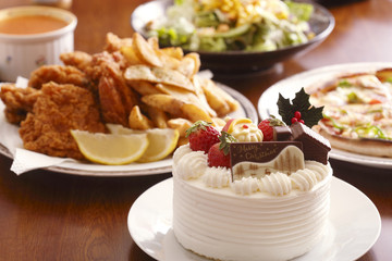 Christmas Cake and Party image