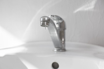 old leaking faucet