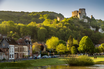 Chateau Gaillard on The Hill Above Les Andelys, France