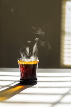 Hot black Coffee
