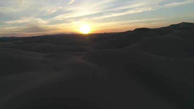 Aerial view of Yuma Desert