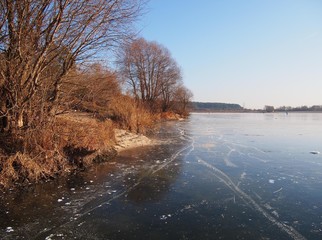 A cold sunny day