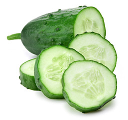 Cucumber and slices