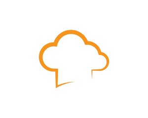 hat chef logo template