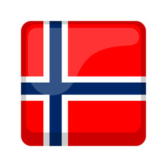 Fototapeta premium Empty Norway campaign button