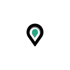 map pin tag or water aqua drop element logo icon symbol