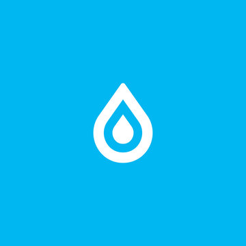 water aqua drop element logo icon symbol