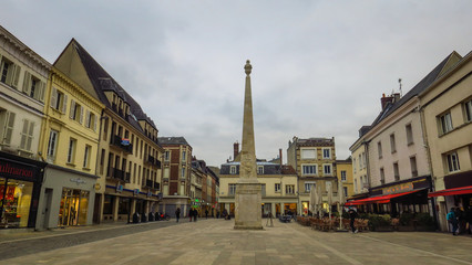 Fototapeta premium Visiting Chartres in France