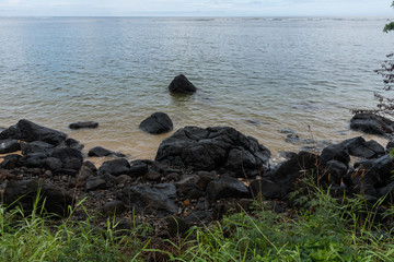 Beautiful North Shore Kauai vista after a major rainstorm, Hawaii