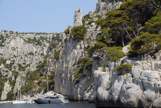 Calanques d'En Vau, entre Cassis et la Ciotat, Marseille
