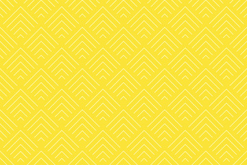 Pattern geometric line stripe seamless yellow two tone colors. Chevron line stripe abstract background vector.