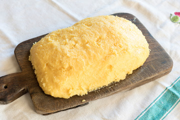 Polenta yellow cornmeal homemade