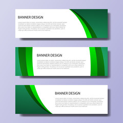 Fototapeta premium Abstract vector banners with bright geometric background annual report design templates future Poster template design.