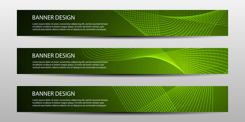 Abstract vector banners with bright geometric background annual report design templates future Poster template design.