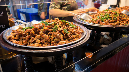 Crispy Chicken Skin.